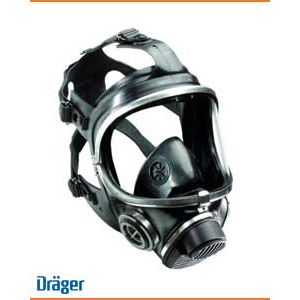 Dräger X-plore 5500 Full Face Respirator with Triplex (Glass) Lens