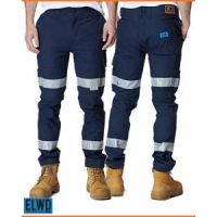 ELWD Mens Reflective Slim Pant