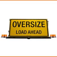 Manual Oversize Load Ahead Pilot Vehicle Sign Kit