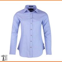 Pilbara  Ladies Chambray Long Sleeve Shirt