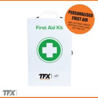 Tuufx Low Risk First Aid Kit - Metal Wall Mount