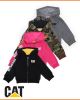 CATERPILLAR Kids Trademark Zip Sweatshirt (Hoodie)