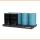 8 Drum Hazmat Accumulation Centre (371 sump cap)