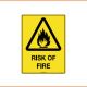 Caution Sign - Risk Of Fire