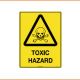 Caution Sign - Toxic Hazard
