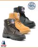 Steel Blue ARGYLE Lace Up Safety Boot: TPU/Bump Cap