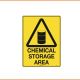 Caution Sign - Chemical Storage Area