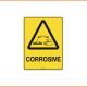 Caution Sign - Corrosive