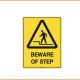Caution Sign - Beware Of Step