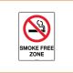 No Smoking Sign - Smoke Free Zone