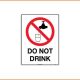 General Sign - Do Not Drink