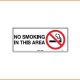 No Smoking Sign - No Smoking In This Area