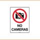 General Sign - No Cameras