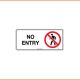 Access Sign - No Entry