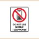 General Sign - Do Not Use Mobile Telephones