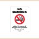 No Smoking Sign - No Smoking Within 10 Metres Of Playground Equipment (VIC)