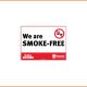 No Smoking Sign - We Are Smoke-Free (QLD)