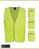 JB's Wear Hi-Vis Printed Safety Vest - Security/Staff/Visitor