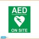 AED On-Site Window Sticker (Defib Accessories)