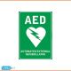 AED Poly Wall Sign - A4 (Defib Accessories)