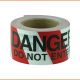 DANGER DO NOT ENTER Barrier Tape - Black on Red/White
