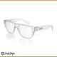 SafeStyle Fusions Clear Frame Clear Lens Safety Glasses
