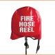 Fire Hose Reel Cover - Red PVC