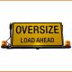 Motorised Oversize Load Ahead Pilot Vehicle Sign Kit