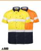 BAD Stretch S/S Hi-Vis Shirt with Reflective Tape