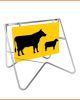 Stock (Picto) Swing Stand Sign 900x600mm
