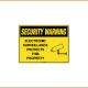 Security Sign - Electronic Surveillance Protects This Property