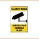 Security Sign - Surveillance Cameras In Use
