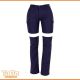 Tuffa Womens Inherent FR PPE2 Cargo Trouser with Above Knee Perforated Tape