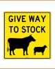 Give Way to Stock (with Picto)