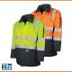 TRU Quilted Rain Jacket with T4 Reflective Tape