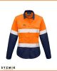 Syzmik Ladies Hi Vis Rugged Cooling Cotton Ripstop Taped Shirt