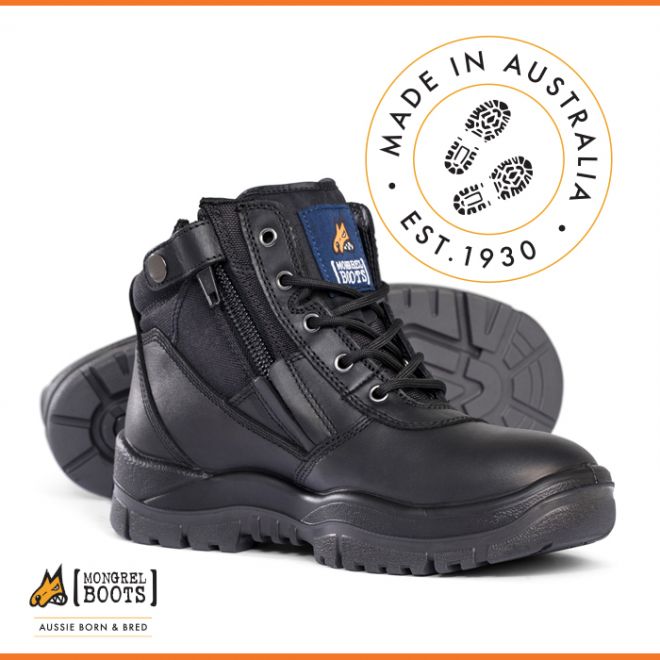 Mongrel Non-Safety Zipsider Boot at SafePak Workwear & Safety